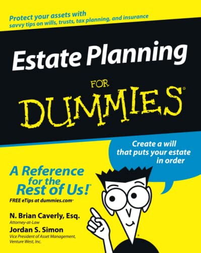 Estate Planning For Dummies - Click to Buy