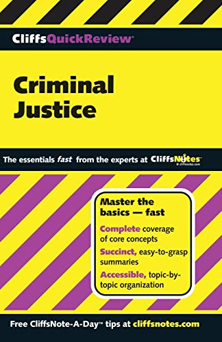 CliffsQuickReview Criminal Justice - Click to Buy