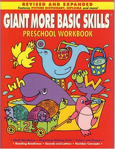 Giant More Basic Skills Preschool Workbook - Click to Buy