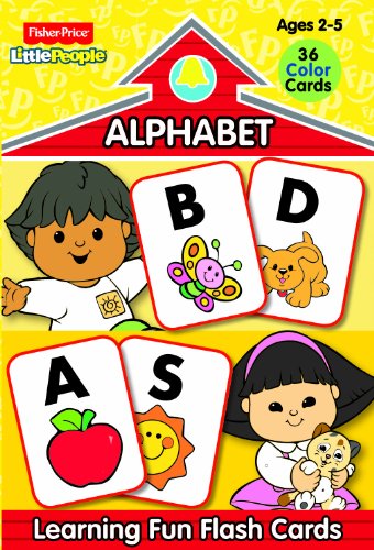 Fisher Price Little People Preschool Flash Cards-Alphabet - Click to Buy