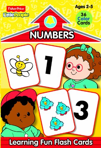Fisher Price Preschool Flash Cards Numbers
