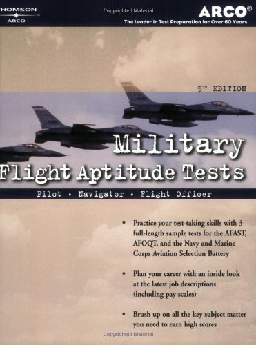 Military Flight Aptitude Tests, 5/e - Click to Buy
