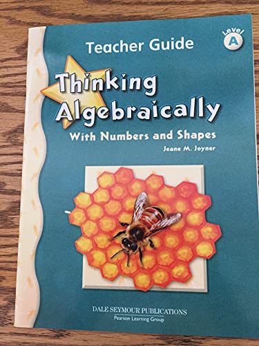 Thinking Algebraically with Numbers & Shapes, Level A - Click to Buy