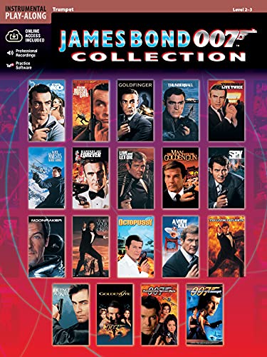 James Bond 007 Collection: Trumpet, Book & Online Audio/Software - Click to Buy