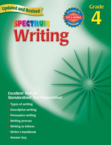 Spectrum Writing: Grade 4 - Click to Buy
