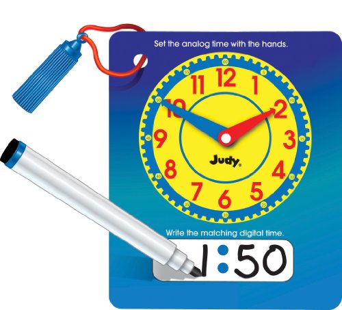 Brighter Child Write and Wipe Judy Clock with Pen - Click to Buy