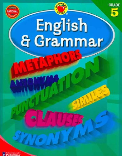 Brighter Child English And Grammar: Grade 5 (Brighter Child Workbooks) - Click to Buy