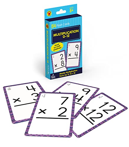 Brighter Child Flash Cards:Multipl.0-12
