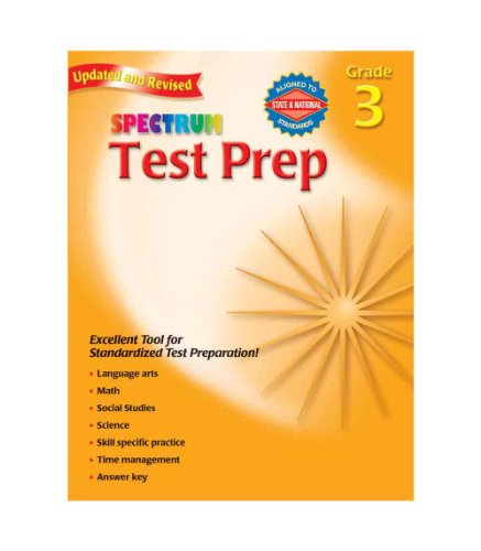Spectrum Test Prep, Grade 3