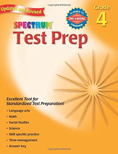 Spectrum Test Prep, Grade 4 - Click to Buy