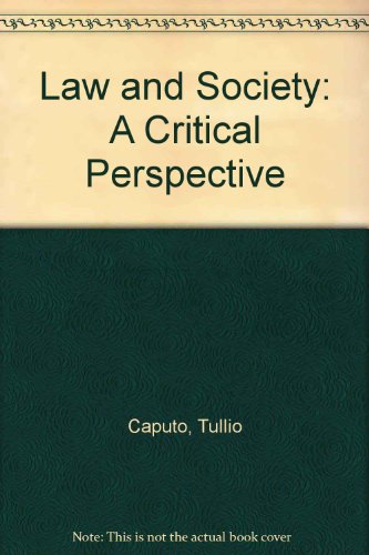 Law and Society: A Critical Perspective - Click to Buy