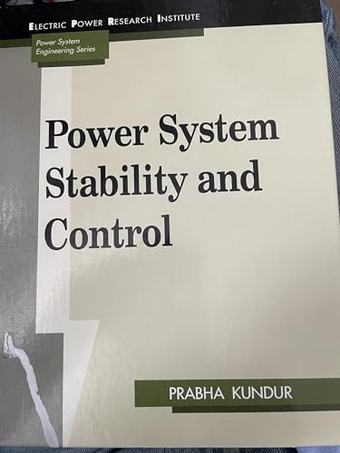 Power System Stability and Control - Click to Buy
