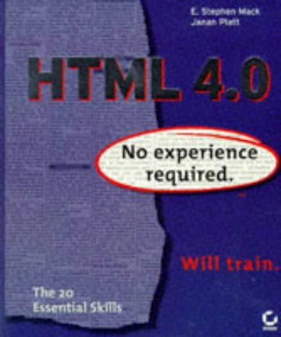 Html 4.0: No Experience Required. - Click to Buy