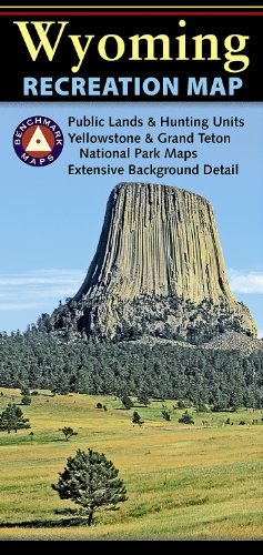 Benchmark Wyoming Recreation Map - Click to Buy