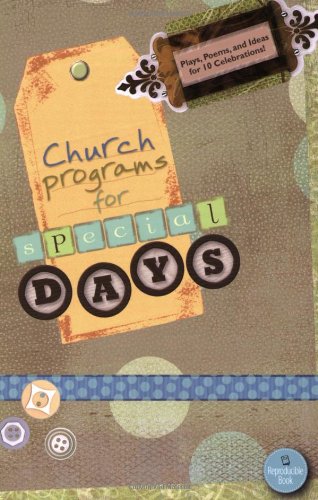 Church Programs For Special Days - Click to Buy