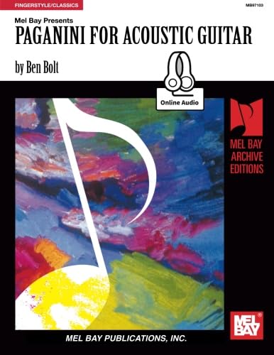 Paganini for Acoustic Guitar (Mel Bay Archive Editions) - Click to Buy