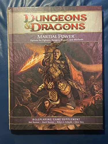 Martial Power: A 4th Edition D&D Supplement - Click to Buy