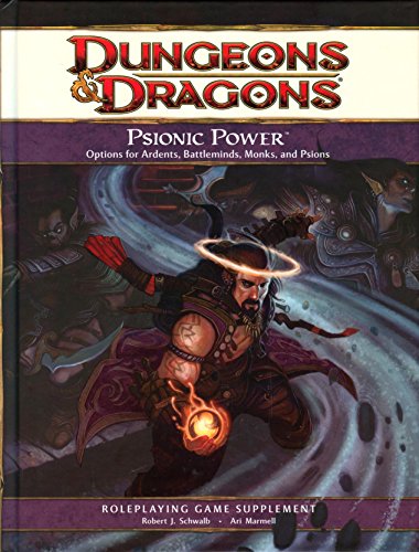 Psionic Power: A 4th Edition D&D Supplement - Click to Buy