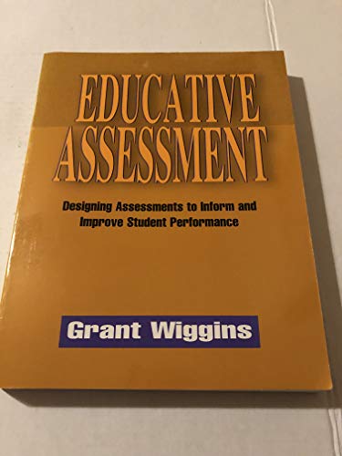 Educative Assessment: Designing Assessments to Inform and Improve Student Performance - Click to Buy