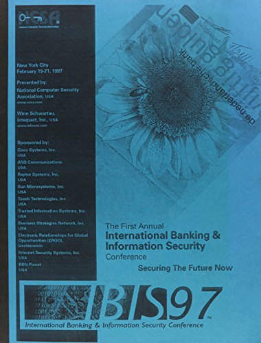 International Banking & Information Security Conference: 1997 - Click to Buy