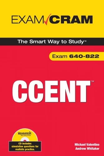 ExamCram CCENT Exam Cram: Exam 640-822 - Click to Buy