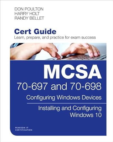 MCSA 70-697 and 70-698 Cert Guide - Click to Buy