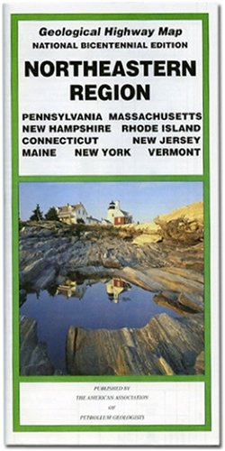 Northeastern Region Geologic Highway Map (Amd (Series), V. 221.) - Click to Buy