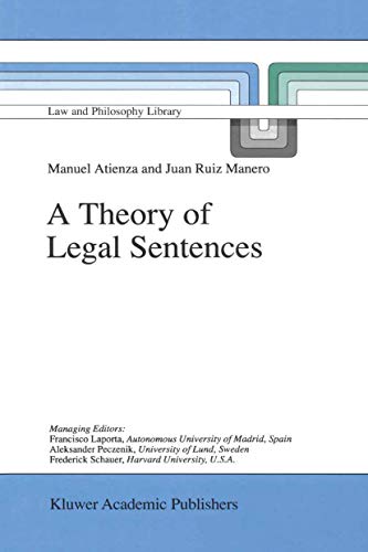 A Theory of Legal Sentences - Click to Buy