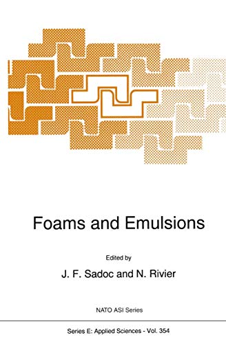Foams and Emulsions - Click to Buy