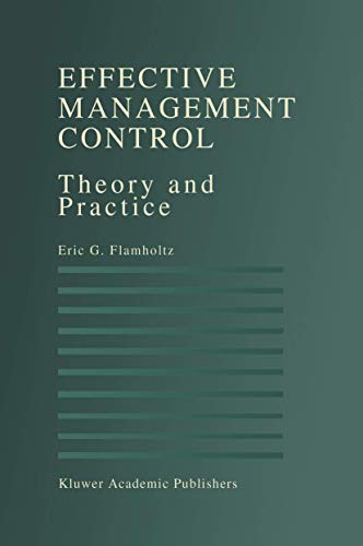 Effective Management Control: Theory and Practice - Click to Buy