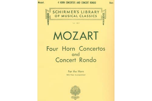 4 Horn Concertos and Concert Rondo: Kv 412 , 417 , 447 , 495 and 371 - Click to Buy