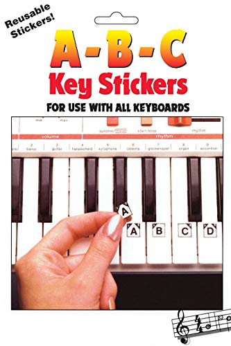 A-B-C Key Stickers: For Use With All Keyboards - Click to Buy