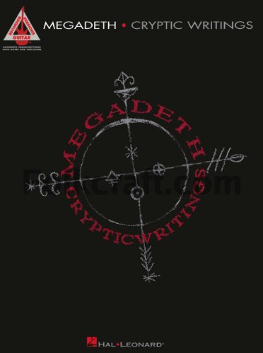 Megadeth - cryptic writings guitare - Click to Buy
