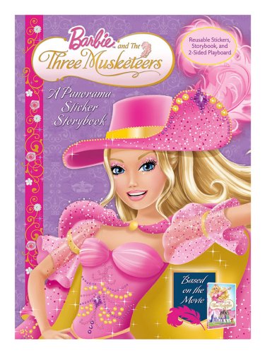 Barbie and the Three Muskateers: A Panorama Sticker Storybook - Click to Buy