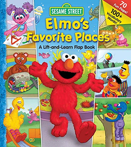 Sesame Street Elmo's Favorite Places (Lift-the-Flap) - Click to Buy
