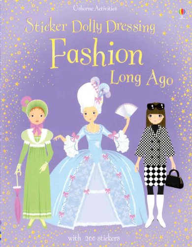 Sticker Dolly Dressing Fashion Long Ago - Click to Buy