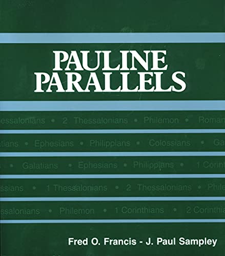 Pauline Parallels (Foundations & Facets: New Testament Series): Revised Edition - Click to Buy