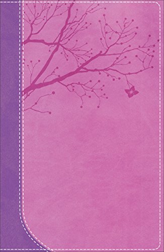 NKJV God Girl Bible, Pretty Purple/Berry Pink Duravella, Tree Design Duravella - Click to Buy
