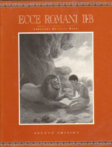 Ecce Romani Language Activity Book Ii-B - Click to Buy