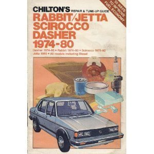 Chilton's Repair and Tune-Up Guide Rabbit Jetta Scirocco, 1974-19800 - Click to Buy