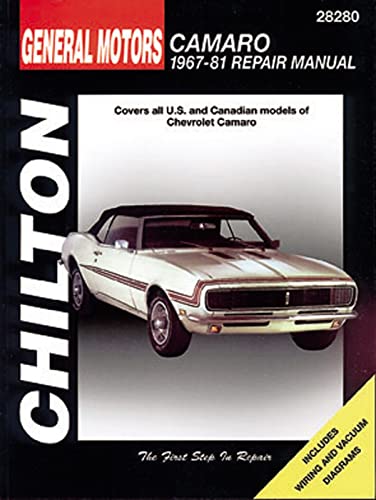 Chevrolet Camaro, 1967-81 (Chilton Total Car Care Series Manuals) - Click to Buy
