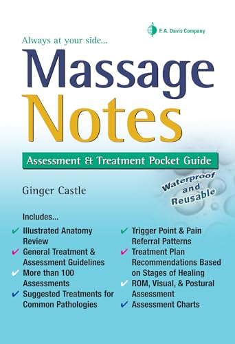 Massage Notes: A Pocket Guide to Assessment & Treatment - Click to Buy