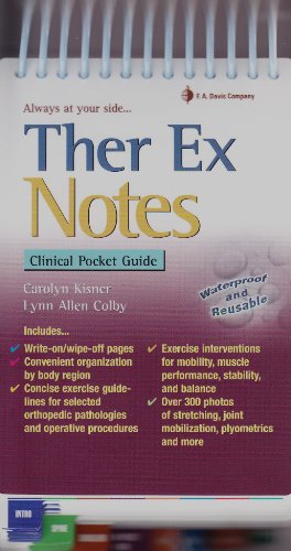 Ther Ex Notes: Clinical Pocket Guide - Click to Buy