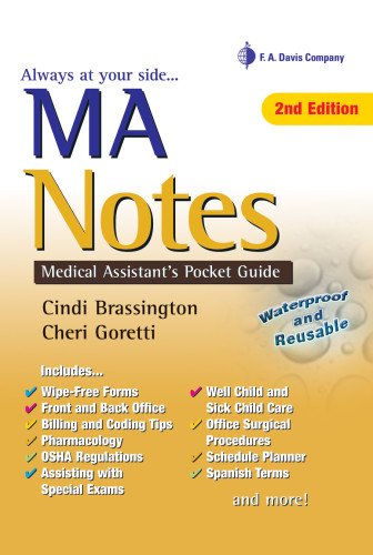 MA Notes: Medical Assistant's Pocket Guide - Click to Buy