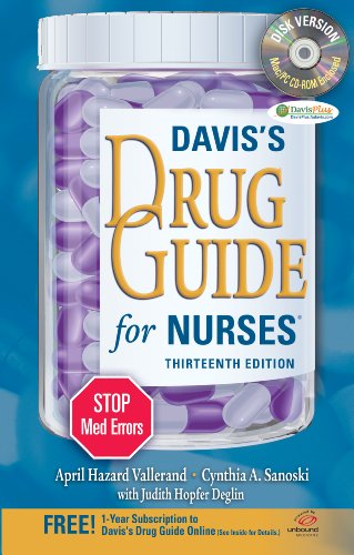 Davis's Drug Guide for Nurses + Resource Kit CD-ROM - Click to Buy