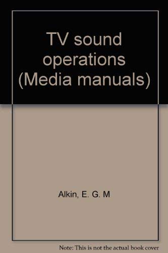 TV sound operations (Media manuals) - Click to Buy