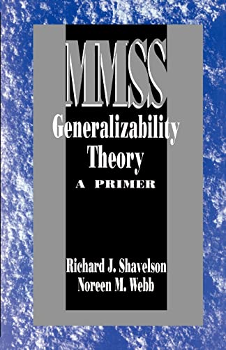 SHAVELSON: GENERALIZABILITY THEORY: A PRIMER (P): A Primer