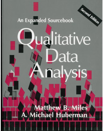 Qualitative Data Analysis: An Expanded Sourcebook, 2nd Edition - Click to Buy