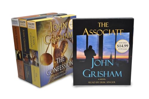 John Grisham CD Audiobook Bundle #2: The Associate; The Confession; The Litigators; The Racketeer - Click to Buy