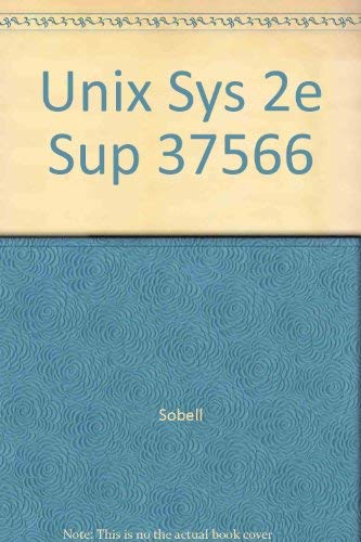 Unix Sys 2e Sup 37566 - Click to Buy